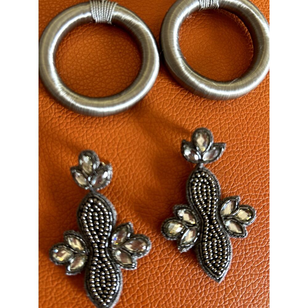 Lori Weitzner Clio & Chandra Classic Hoop Earrings Bundle - Picture 4 of 6